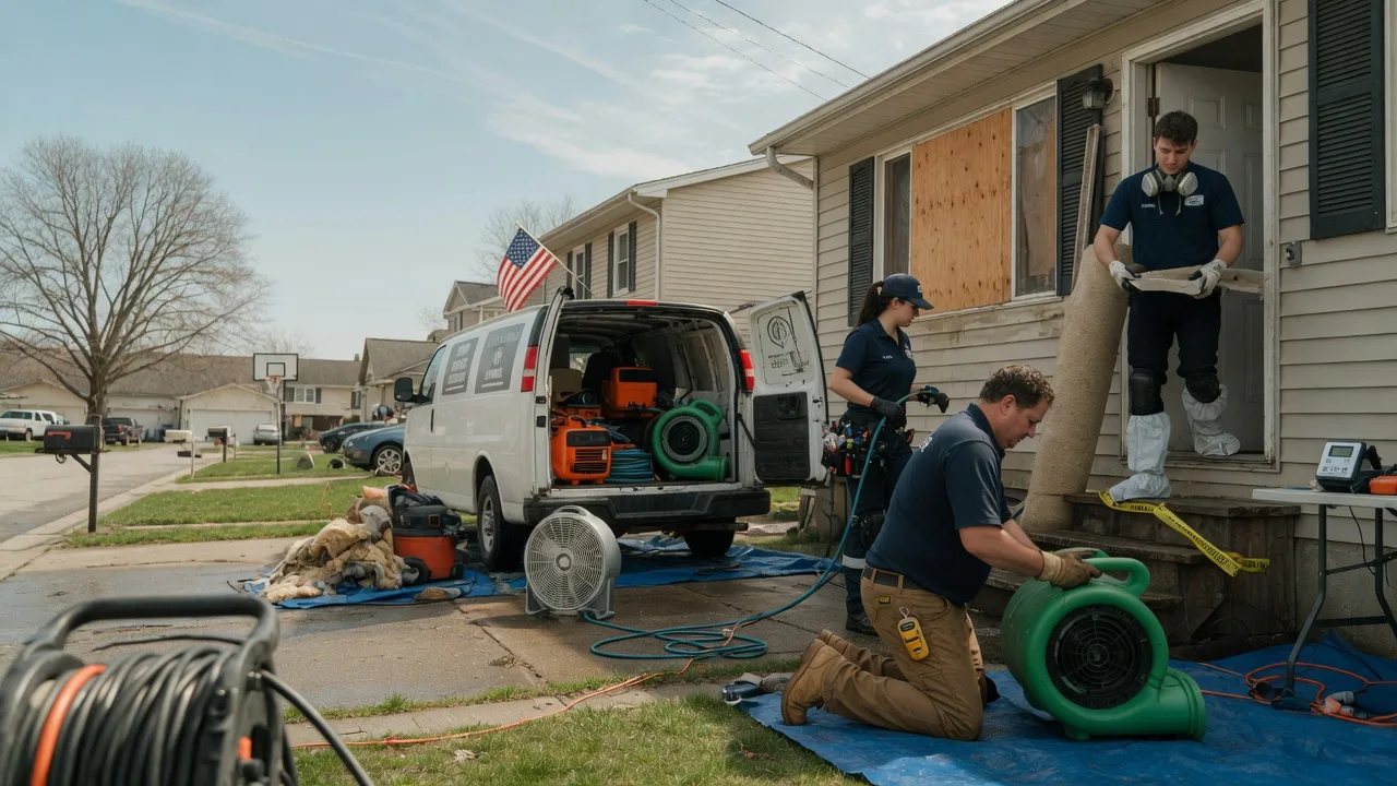 Water Damage Restoration in Loda, IL near me